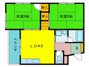 日之出ビレッジ20の物件間取画像